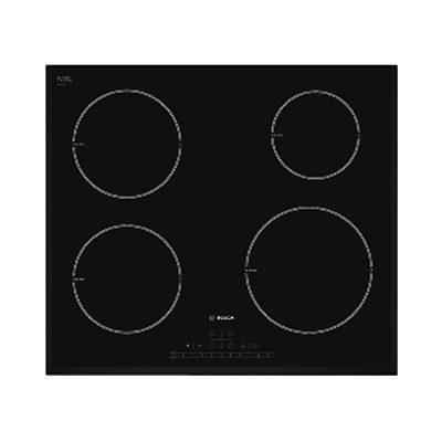 Bosch PIE651F17E Induction Hob, Black Bosch PIE651F17E Induction Hob, Black